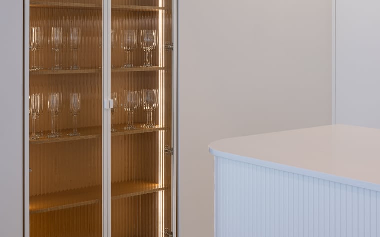 aluminium kitchen cabinet doors